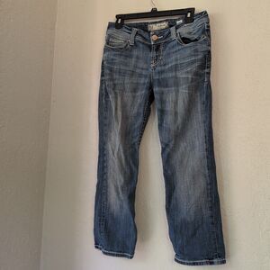 Buckle BKE Jeans Harper Jeans Women 30 Cropped Pocket Detail Short Ankle Boot